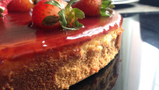 Cheesecake de morango