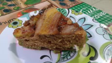 Bolo de banana de dieta