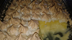 Manjar de ameixa preta em neve