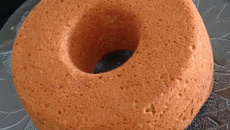 Bolo de laranja com cenoura