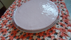 Sobremesa tipo Danoninho caseiro