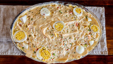 Maionese de legumes para churrasco