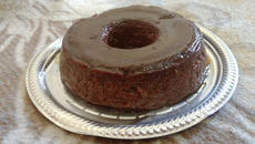 Pudim de chocolate cremoso