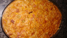 Macarrão na panela de pressão (misto)