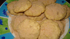 Biscoito fácil de aveia