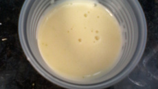 Mousse de limão rápido