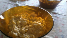 Macarrão aos 4 queijos