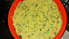 Purê de mandioquinha