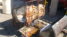 Costela no fogo de chão