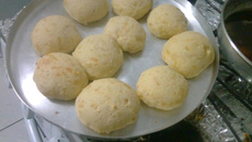 Pão de queijo de provolone