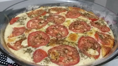 Pizza fácil de liquidificador 