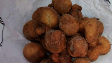 Bolinho de chuva simples e fofinho