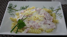 Macarrão à romanesca da Vivi