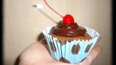 Cupcake delícia de chocolate