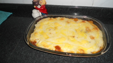 Escondidinho de carne fácil