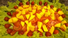 Salada com frutas