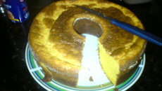 Bolo de milho cremoso (como pudim)