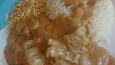 Estrogonofe de carne