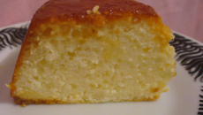 Pudim de tapioca