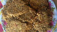 Cookies de banana e aveia
