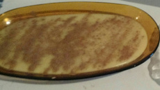 Cural com leite de coco e leite condensado