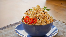 Risoto de frango Tudo Gostoso