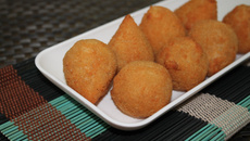 Salgadinho com massa leve