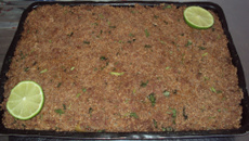 Quibe assado delícia