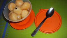 Doce de queijo em calda