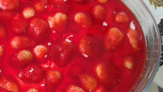 Delícia fácil de morango