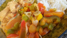 Refogado de legumes simples da Gaby 