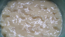 Creme gelado de abacaxi