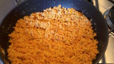 Farofa de cenoura da Tainan