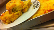 Torta de frango com maionese fácil