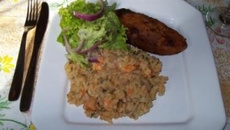 Risoto de camarão especial