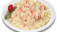 Risoto de linguiça Blumenau