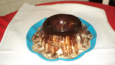 Sorvete Vulcão de Chocolate