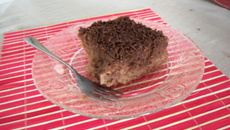 Toalha felpuda de chocolate