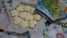 Biscoitinhos de amido de milho