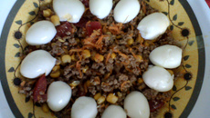 Delícia de carne moída