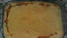 Torta líquida de frango ou pizza líquida