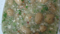 Batatinhas em conserva