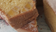 Bolo de banana simples