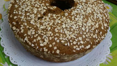 Bolo integral de banana