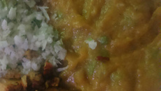 Purê de banana da terra