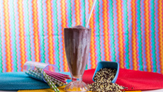 Milkshake de açaí