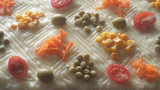 Bolo salgado de frango