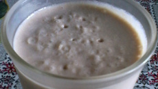 Vitamina de mamão com banana