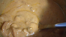 Estrogonofe de camarão (com requeijão)