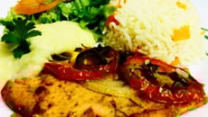 Filé de Saint Peter ao forno rápido